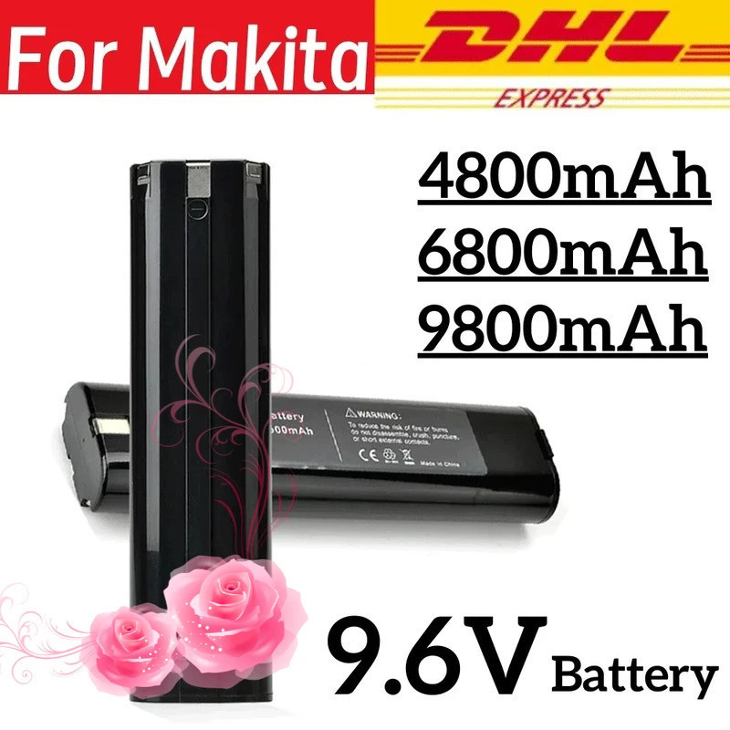 MAKITA สําหรับ ดู 9.6โวลต์ 4.8อา 9000 9001 9002 9033 9600 193890-9 192696-2 632007-4 5090D 6012HD 41