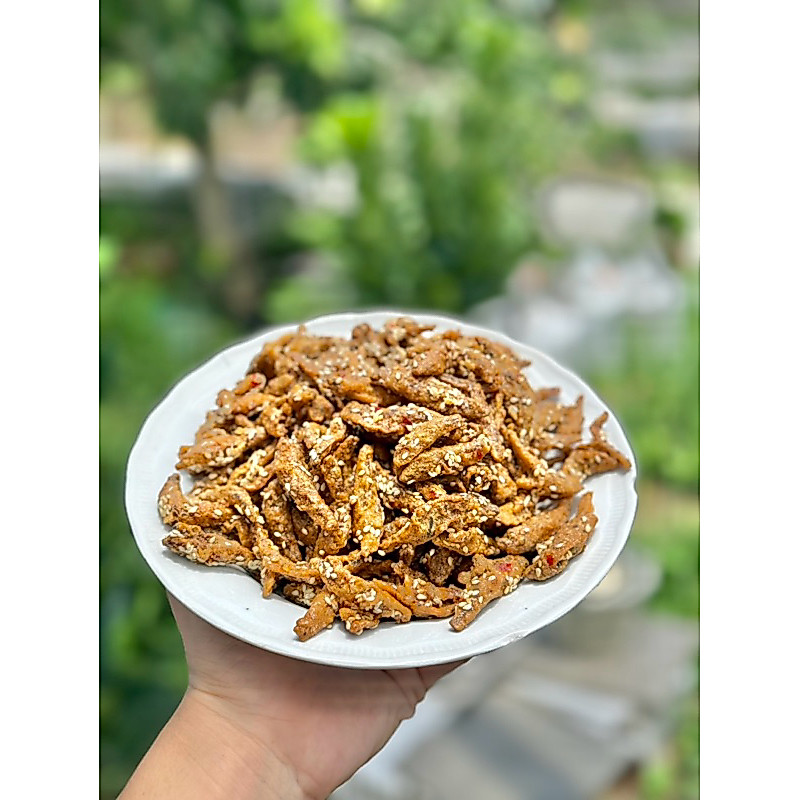 ปลากรอบงา🐟🐟 ปลาจิงจังงา 500กรัม