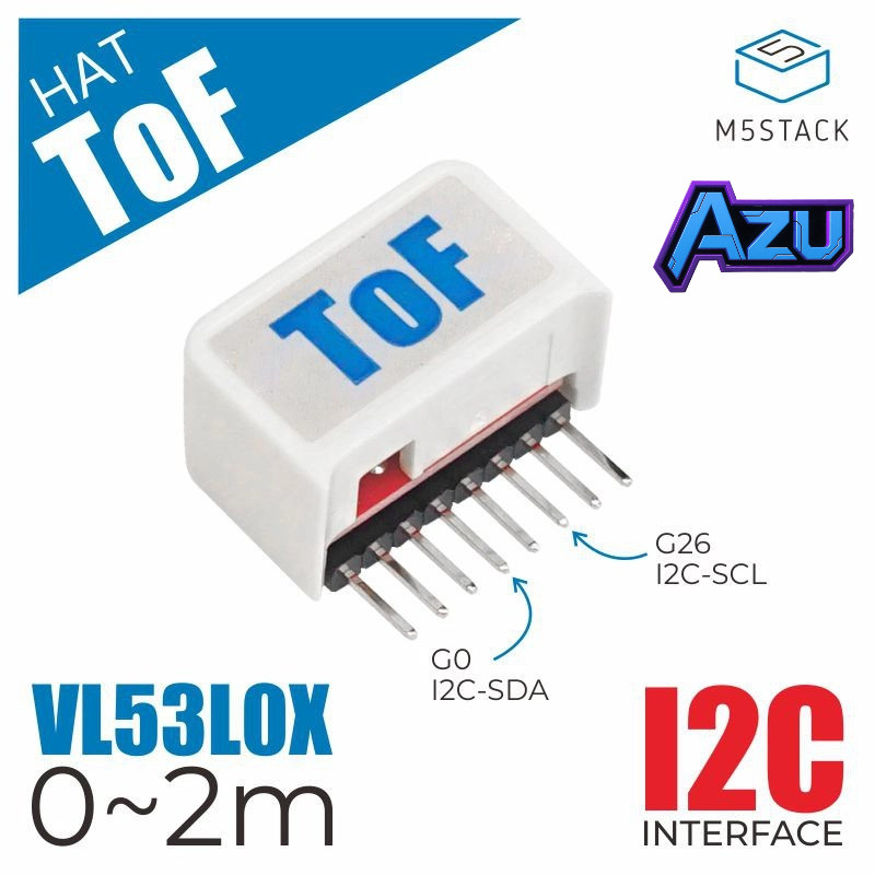 M5Stack Development Accessory VL53L0X ToF HAT Sensor อุปกรณ์พัฒนาระยะทาง
