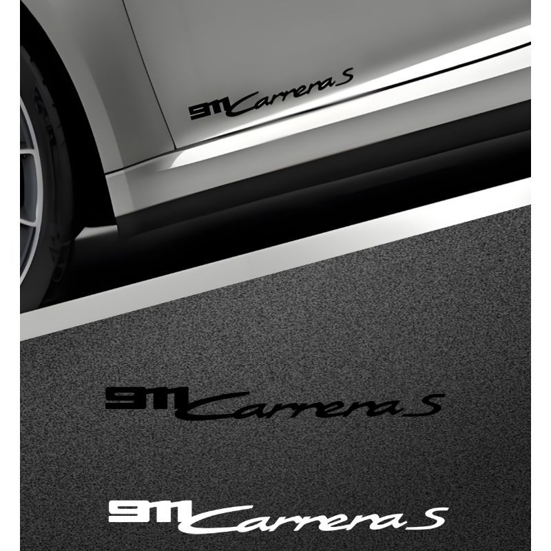 Suitable for PORSCHE stickers, 992 Carrera S door stickers, 911 bumper air vent decals