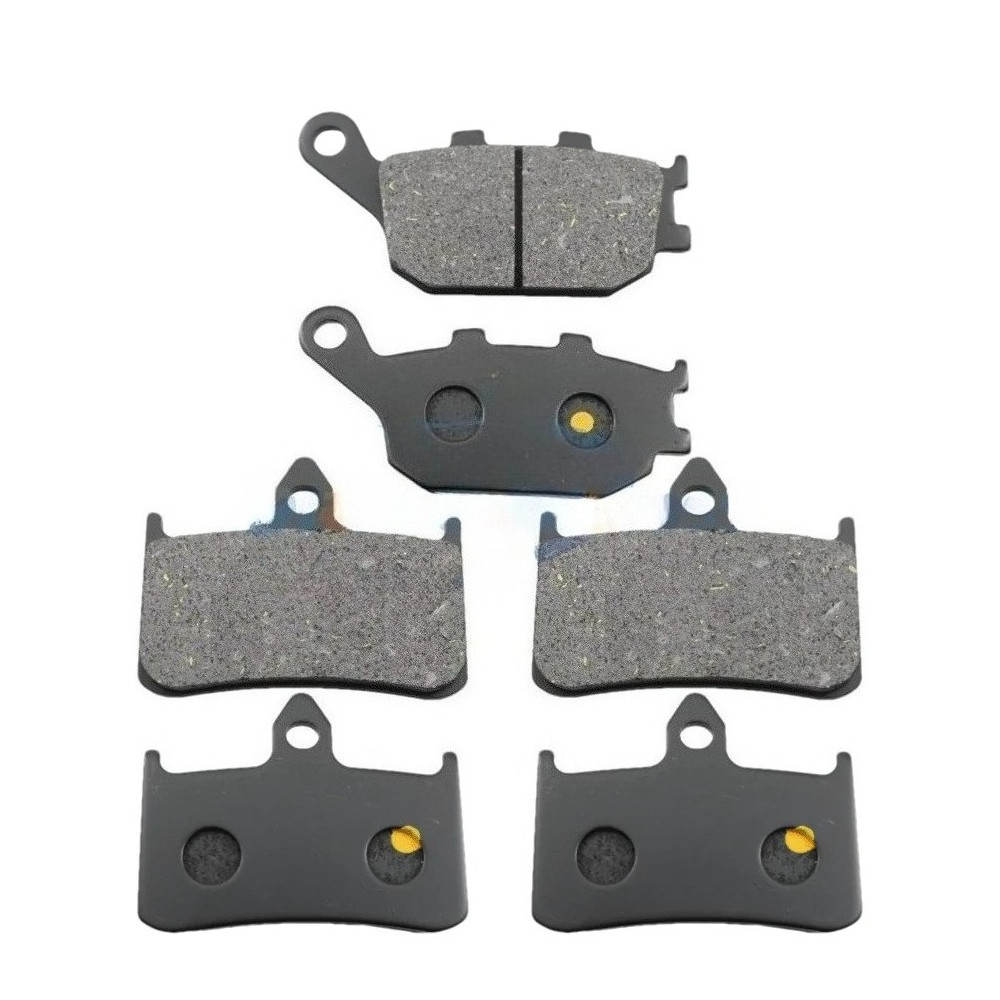 ผ้าเบรคหน้าและหลังรถจักรยานยนต์สําหรับ Honda CB900F CB900 CB 900F, Hornet 919 2002-2007 CBR 900 RR, 