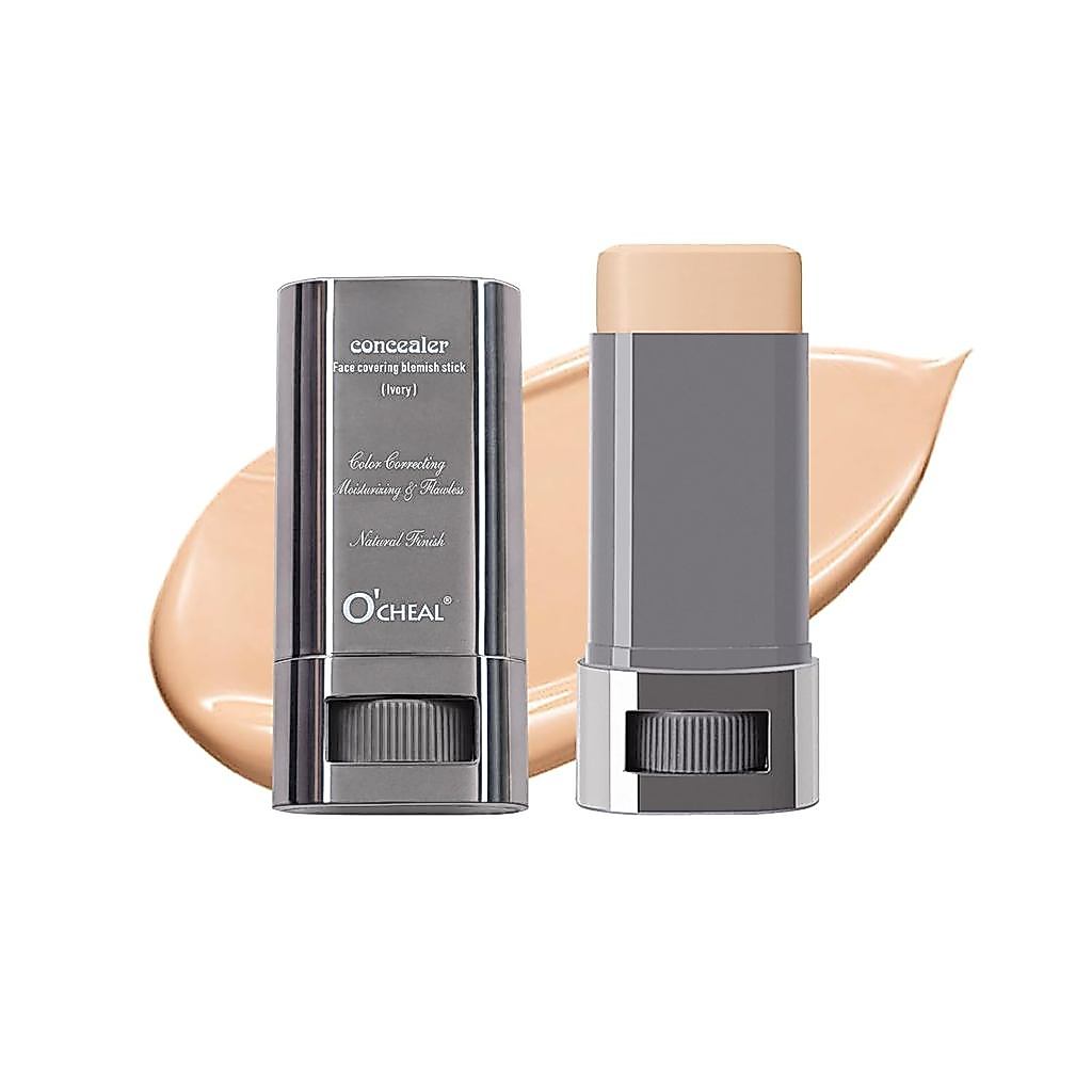OCHEAL Hydrating Concealer Stick Full Coverage Face Makeup สําหรับทุกสภาพผิว สูตร Fit & น้ําหนักเบา 