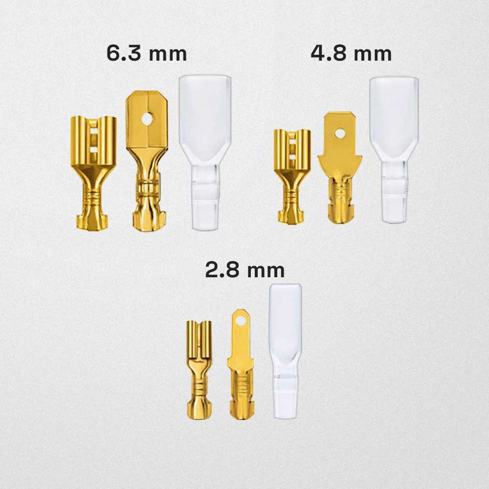 CPTBLISTR Terminal Wire Crimp Connector Spade Kit 270 ชิ้น - SC7
