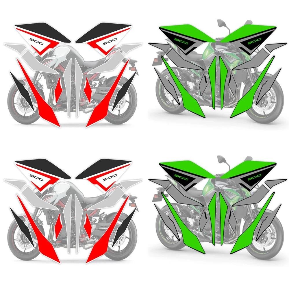 สําหรับ KAWASAKI Z900 Z 900 ZR900-F ZR900F อุปกรณ์เสริมรถจักรยานยนต์ Fairing สติกเกอร์ทั้งหมดรถสติกเ