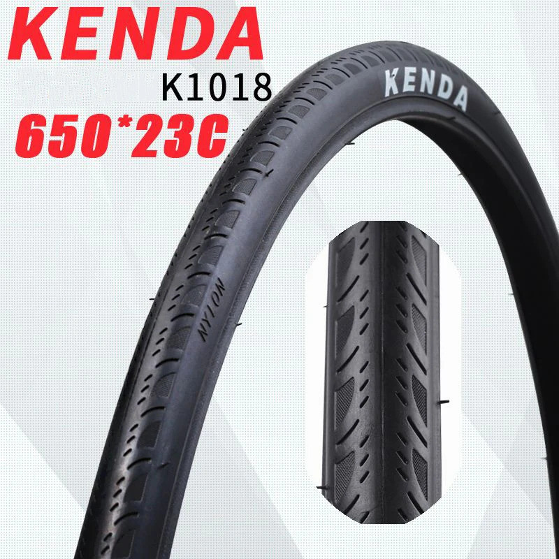 KENDA 650 Tyre ยางสำหรับจักรยานเสือหมอบ น้ำหนักเบา ป้องกันการ وخ่า ขนาด 650x23c