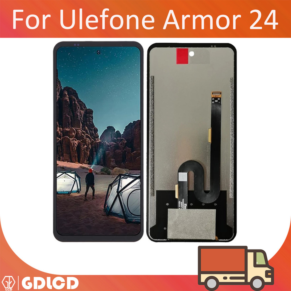 TFT สําหรับ Ulefone Armor 24 จอแสดงผล LCD Touch Screen Digitizer Assembly Repair อะไหล่