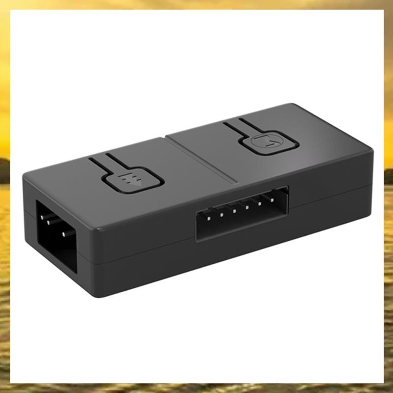 (PTL)5V 3Pin ARGB ถึง 12V 4 Pin RGB Converter 5V ARGB ถึง 12V RGB Converter 5V 3pin Manual Controlle