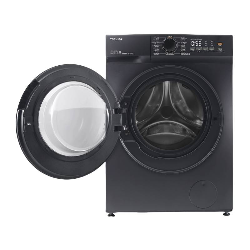[จัดส่งพร้อมติดตั้ง] TOSHIBA เครื่องซักผ้า/อบผ้า ฝาหน้า Inverter 13/8 kg รุ่น TWD-T21BU140UWT(MG) + ฐานรอง - รูปที่ 2