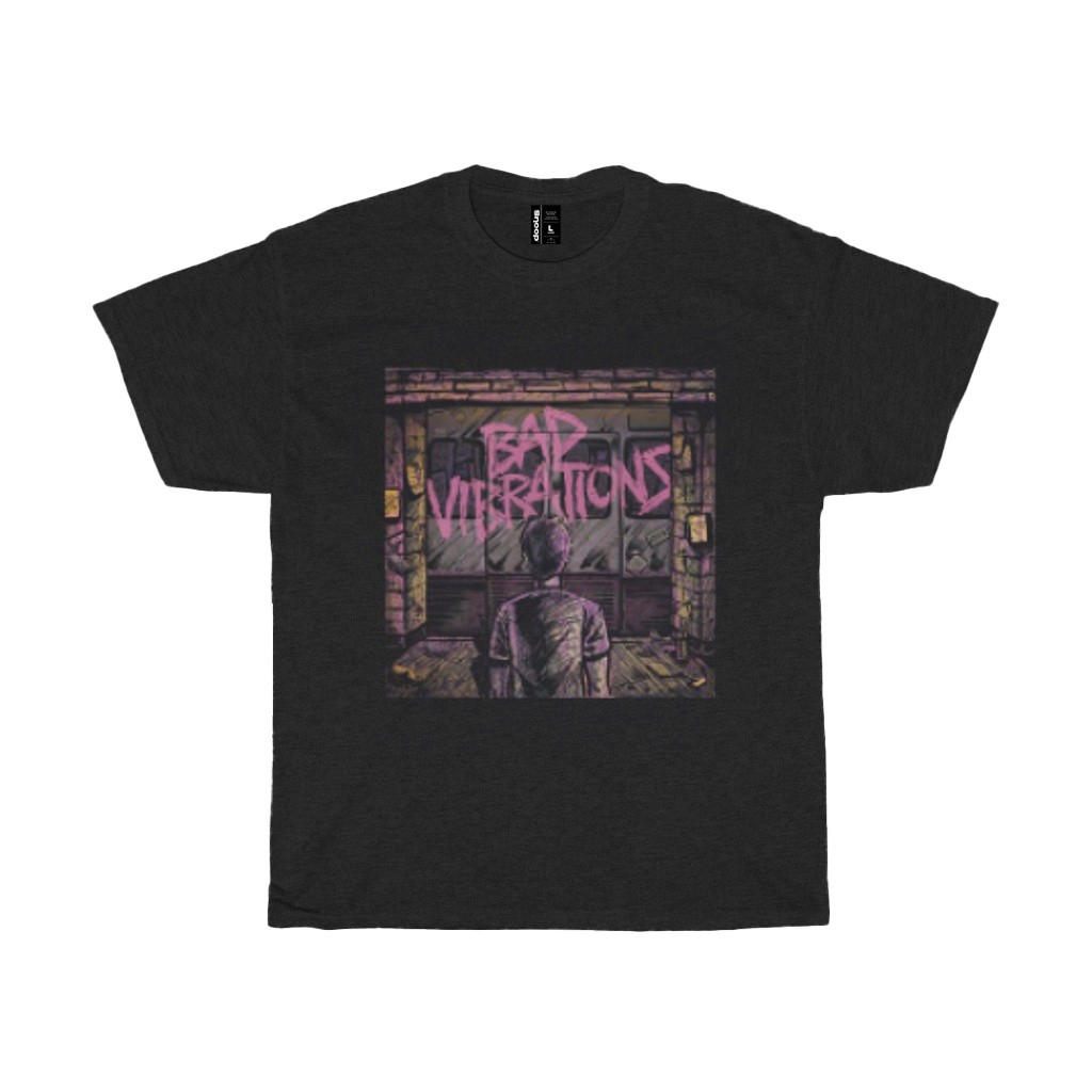 A Day To Remember T shirt Bad Vibration Regular Fit Print On Cotton Material