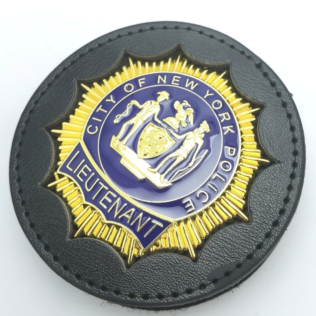 .BADGE ตำรวจ NYC พร็อบส์ภาพยนตร์ สำหรับคอสเพลย์ 5XRI