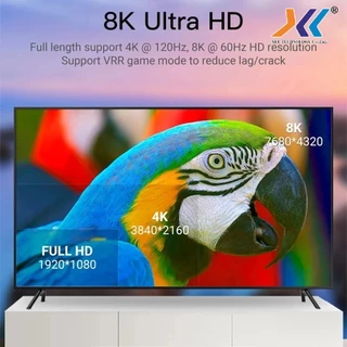 สาย HDMI 2.1 AOC 8K 60Hz / 4K 120Hz สายใยแก้วนำแสง ยาวไกล 5-20 เมตร ภาพเสียงคมชัด