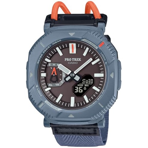 Casio  Pro Trek Hiker Line  , ,   , Bungee Cord Band PRJ-B001B-2JF  Dusty Blue