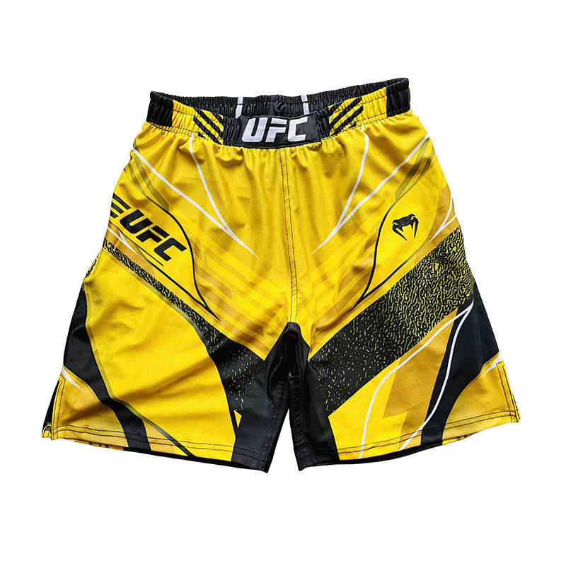 Poison UFC Joint Name Fighting Night MMA Shorts Fighting Boxing Shorts Muay Thai Training Brother La