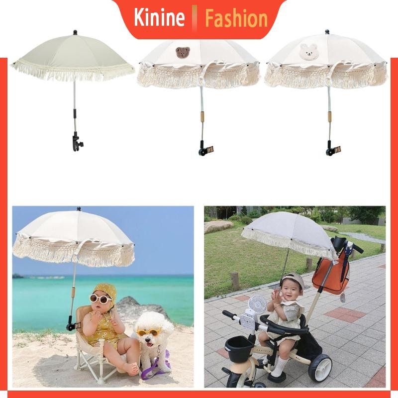 KIN Universal Fringe Bohemian Style Sun Umbrella Fashion Rust-proof Accessories