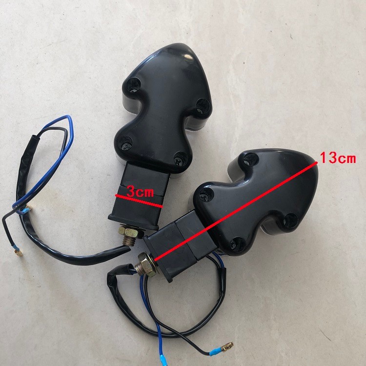 ยาว Xin Zongshen สามล้อรถจักรยานยนต์ไฟเลี้ยว 200-20BF168 Universal ไฟเลี้ยว 12V สไตล์เกาหลี Self-Dum