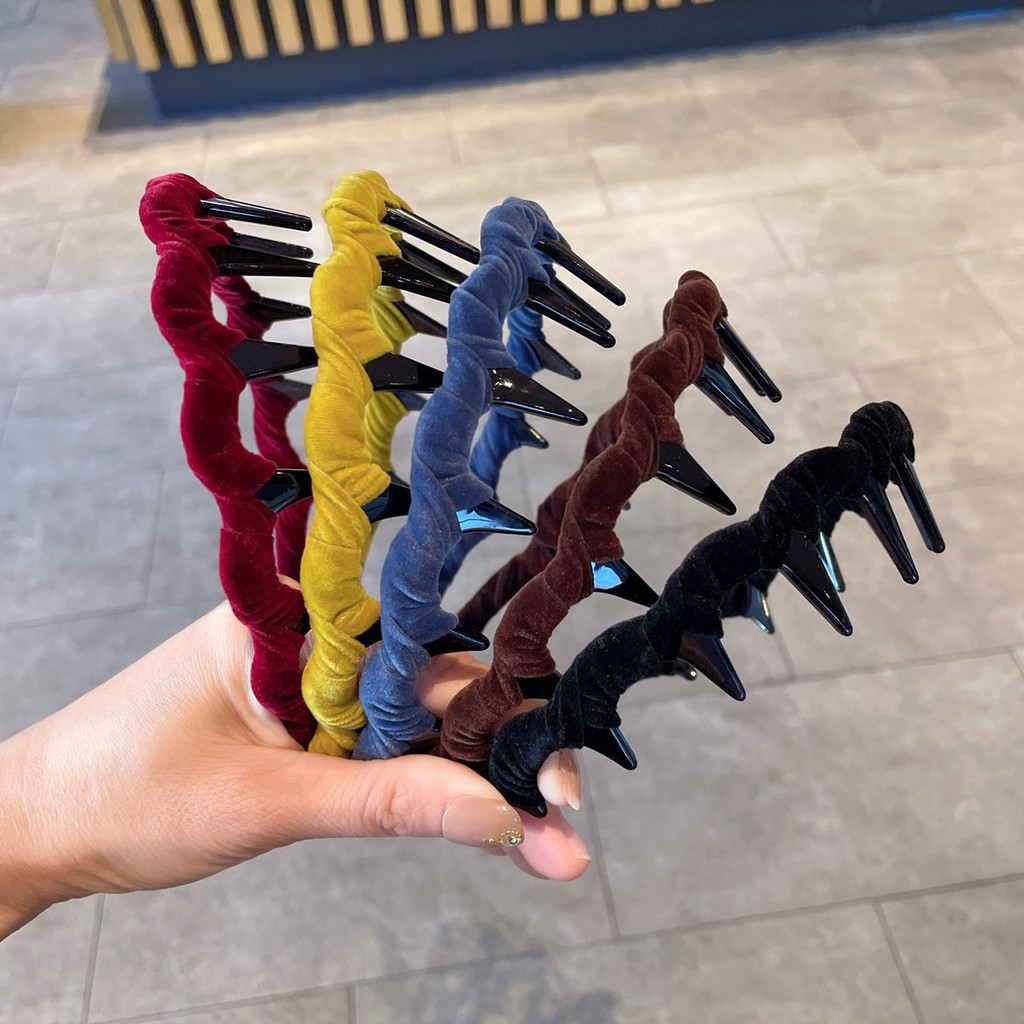 ที่คาดผมคลื่นcrocheted สไตล์ใหม่ สำหรับฤดูใบไม้ร่วงและฤดูหนาว