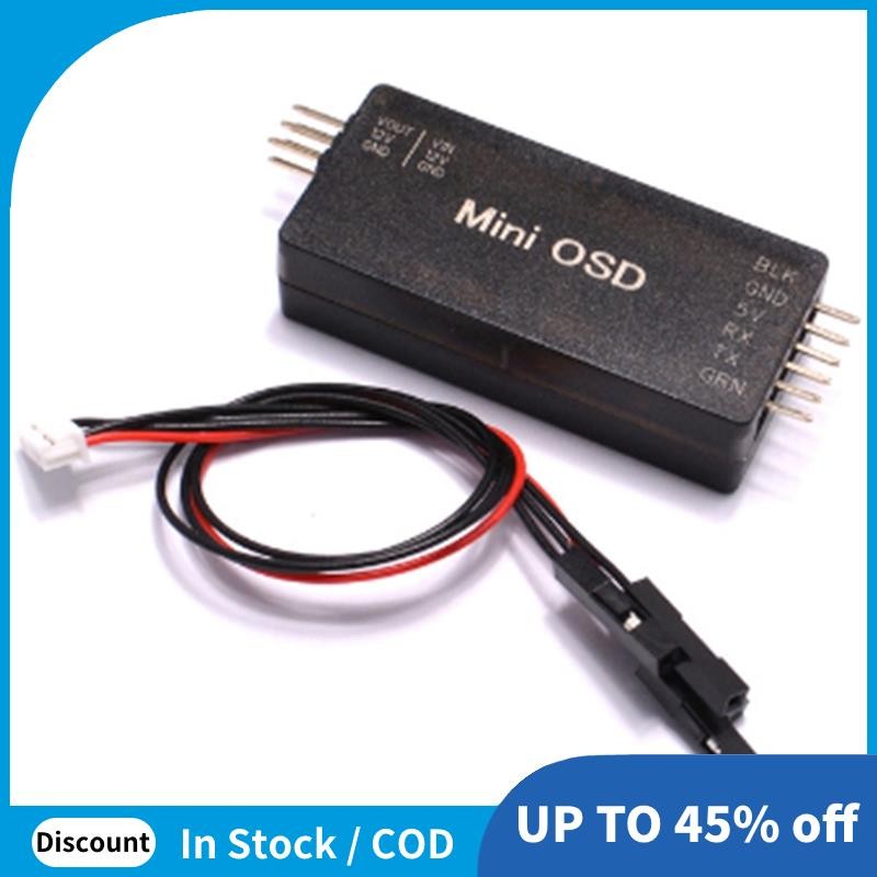 Minim OSD บนจอแสดงผลหน้าจอ Mini OSD Rev. 1.1 OSD สําหรับ PX4 PIX 2.4.8 2.4.7