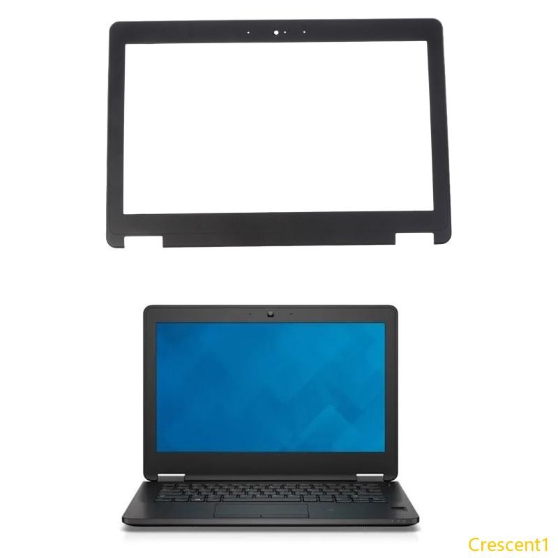 Crescent1 เปลี่ยนหน้าจอสําหรับ Latitude E7250 LCD ด้านหน้า Trim ฝาครอบยี่ห้อใหม่กรอบสีดํา PN 0V5Y98 