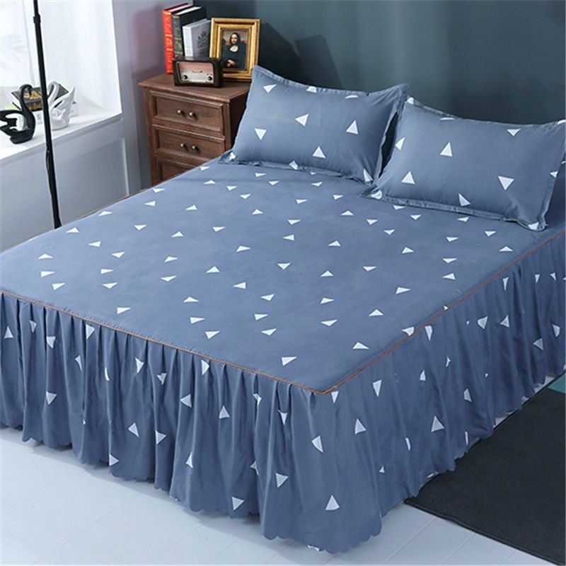 磨毛床裙单床盖色席梦思床罩床套韩式床笠床单米米Sanding Bed Skirt Single Bed Cover Color Simmons Bed Cover Bed Cover20250902