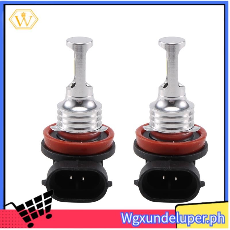 WSuper Bright H8 H9 H11 ชุดหลอดไฟหน้า LED HIGH/LOW Beam Light 8000LM 8000K Ice Blue 80W