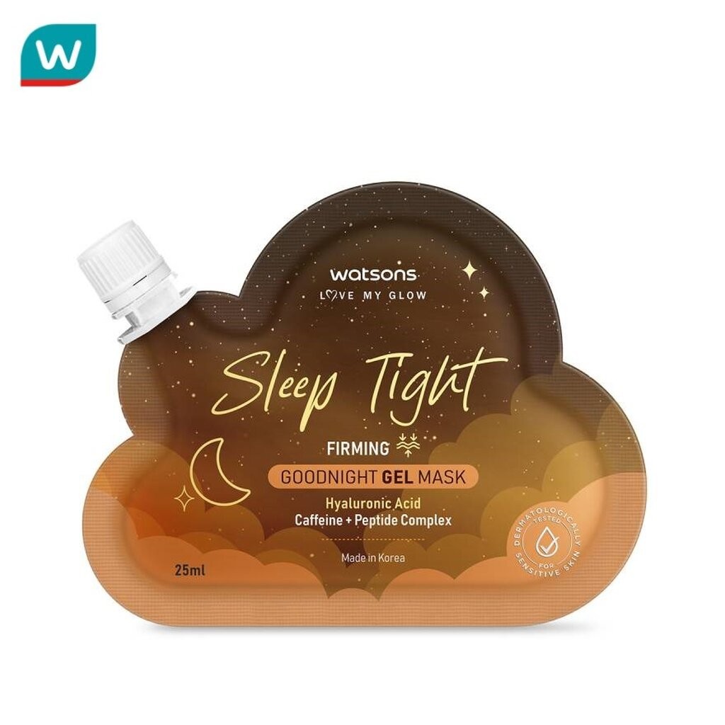 Watsons วัตสัน สลีพ ไทท์ เฟิร์มมิ่ง กู๊ดไนท์ เจล มาสก์ 25มล