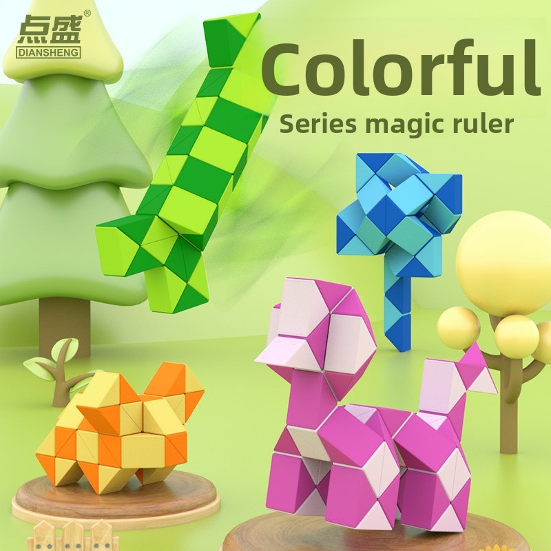 Diansheng Magic Ruler 24 Segment 36 Segment 48 Segment 60 Segment 72 Segment Variety Magic Ruler Col