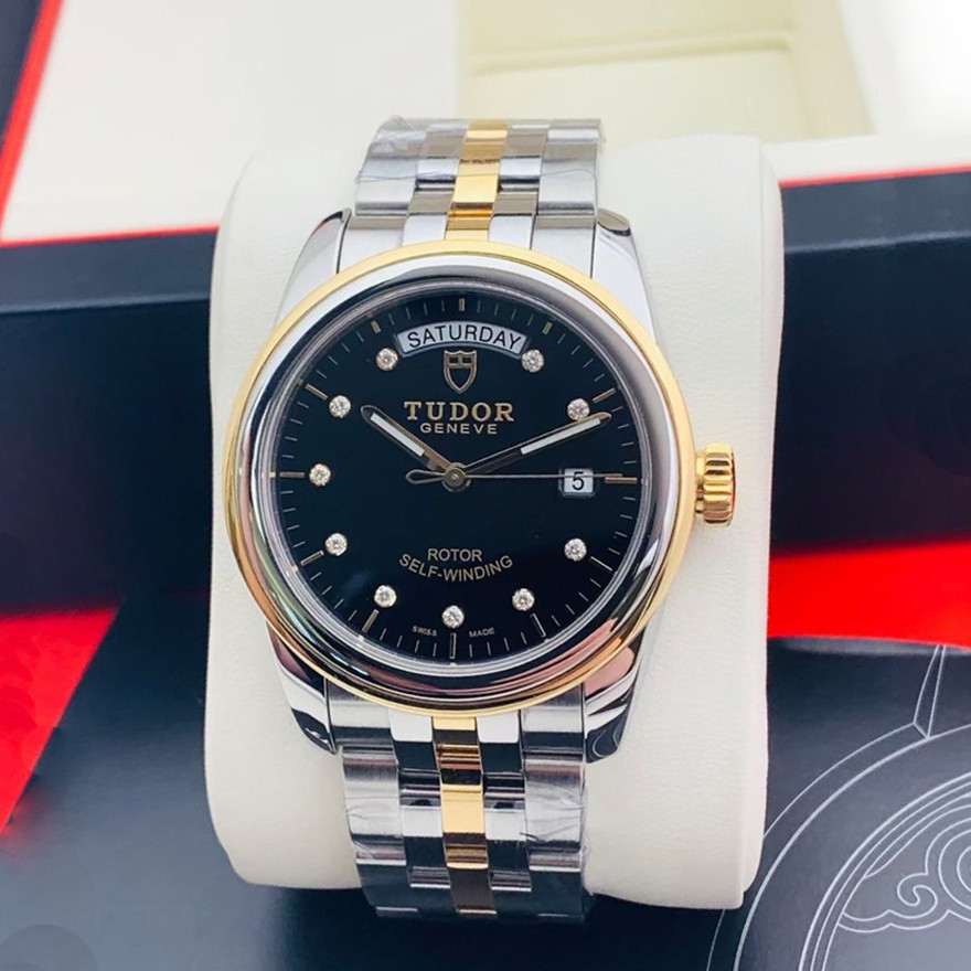 Junyu Watch Mens Gold Machinery Series 56003 Automatic TUDOR39mm