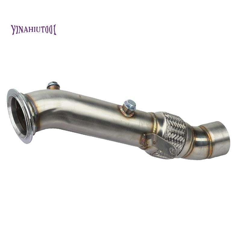Yinahiut001DownpipeสําหรับN55 535i F10 640i 740Li 2010-2015 Turboรถท่อไอเสีย