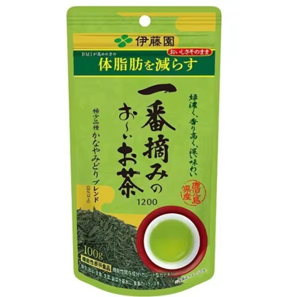 ถูกที่สุด ITOEN Oi Ocha Kanaya Midori Blend 100g.ชาเขียวพรีเมี่ยมจากญี่ปุ่น