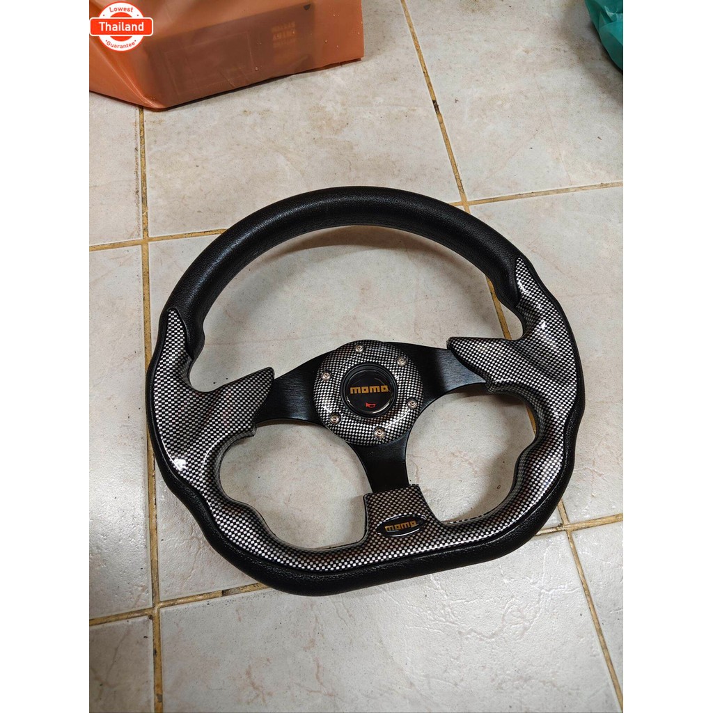 PA วงพวงมาลัยแต่งวง 12 นิ้วพร้อมคอตรงรุ่น toyota mighty x tiger D4D vigo รถตู้ vios yaris altis ตัวเ