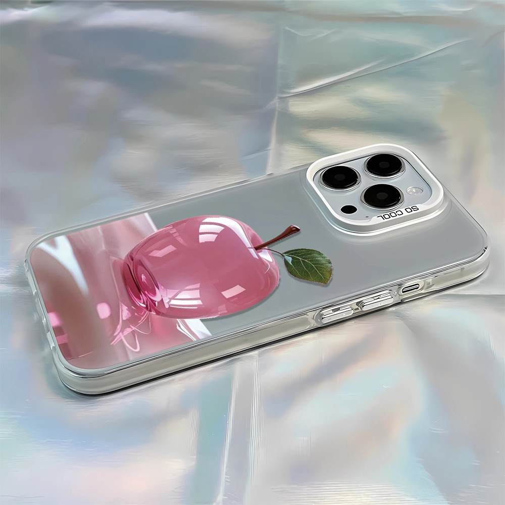 3 In1 คริสตัล Apple สําหรับ Xiaomi poco C71 C75 X7 X3 F3 เคสโทรศัพท์หนาฝาครอบชุบ IMD ShockProof เคสโ