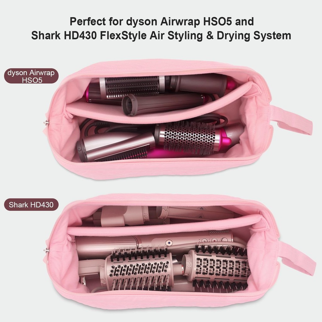 Buwico Travel Case สําหรับ Dyson Airwrap, กระเป๋าเดินทางแบบพกพาสําหรับ Dyson Airwrap, กระเป๋าถือสําห