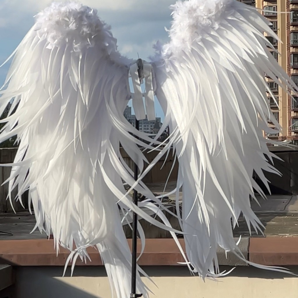 Influencer ปีกขนาดใหญ่ Photo Wings Props Performance Wings cos Wings Archangel Wings ปีกโบราณ