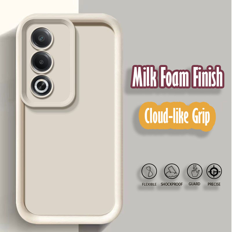 Oppo K12x A3x 5G CPH2667 PKD130 Skin Friendly Soap Camera Protection Soft Silicone Fine Matte Anti-ล