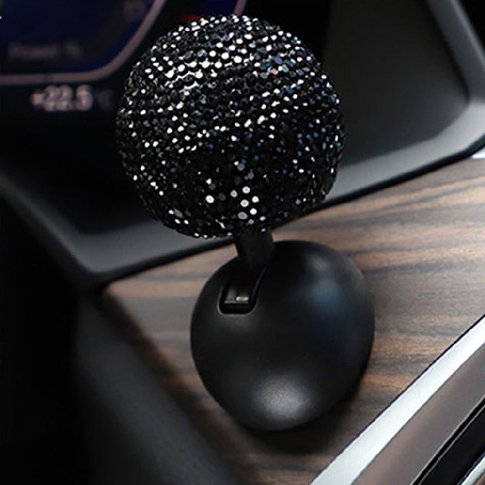 Push Start ฝาครอบปุ่ม 3D Round Ball Rocker สําหรับรถยนต์ Push To Start ปุ่มอุปกรณ์เสริมรถยนต์