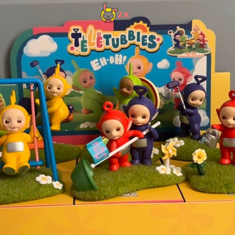 MINISO Teletubbies Magic Island Series กล่องตาบอดมือถือตุ๊กตาของขวัญสําหรับเด็กผู้หญิงของเล่นอินเทรน