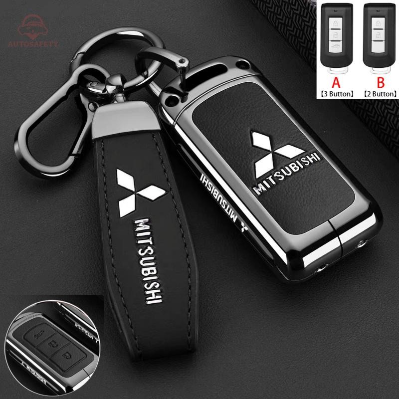 สังกะสีอัลลอยด์สําหรับ Mitsubishi Asx Xpander Triton Outlander Mirage Montero Attrage Pajero, รถ Remote Key ผู้ถือ