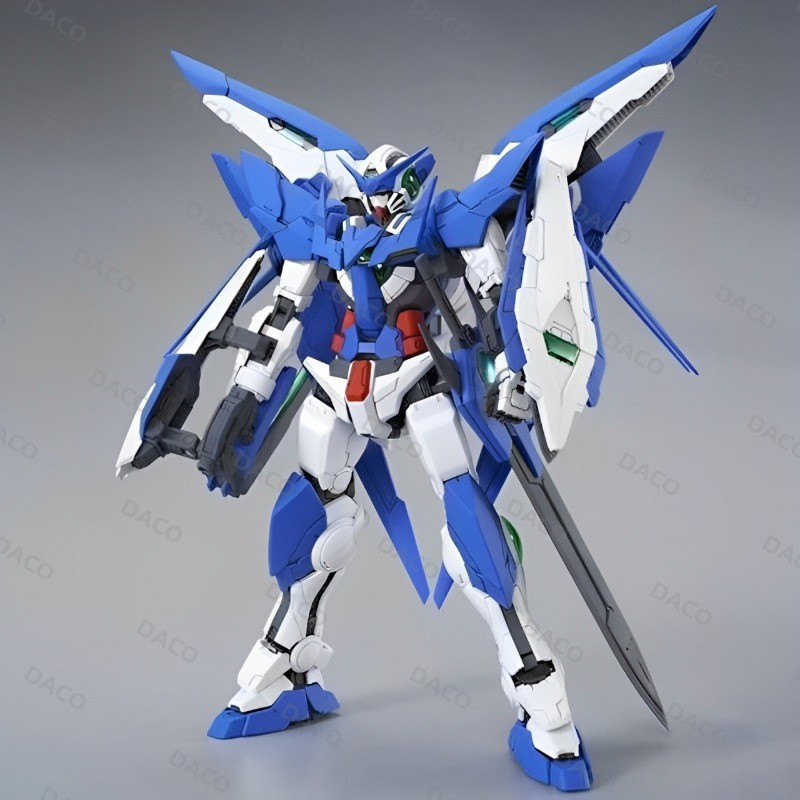 ฟิกเกอร์แอคชั่น HGBF 016 1/144 Amazing Exia โมเดลของเล่นที่สามารถเคลื่อนไหวได้