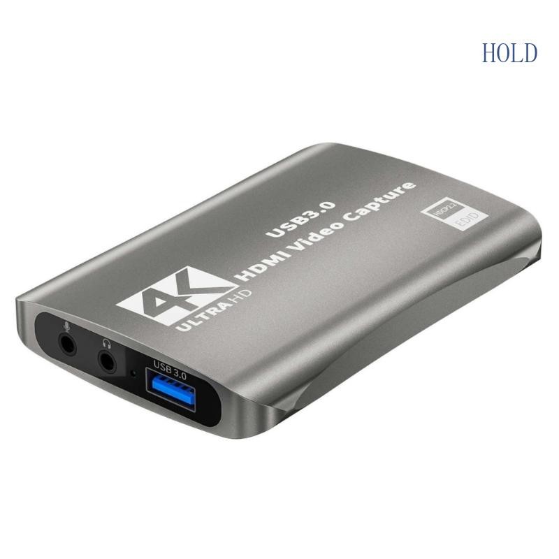 ฤดูร้อน 4K Video Capture Card Gaming Capture Card 3 5 มม.พอร์ต 1080P 60FPS USB Capture Card USB 3 0 
