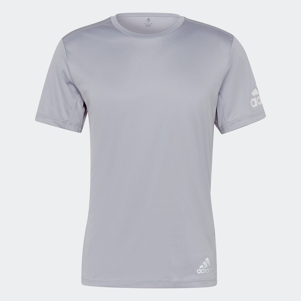 adidas Running RUN IT TEE  Men Grey HB7476