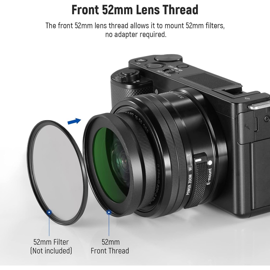 เลนส์ Neewer LS-30 40.5 มม. สําหรับ Sony ZV Series มาโครมุมกว้าง 2-in-1 - รูปที่ 5