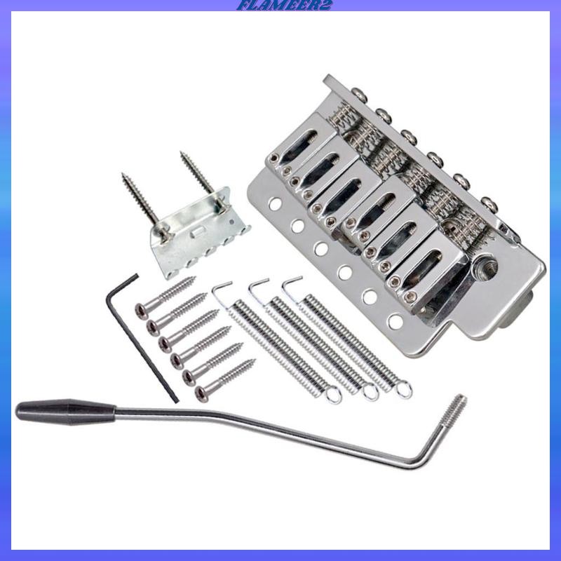 [Flameer2] กีตาร์มือซ้ายล็อคเดี่ยว Tremolo Bridge พร้อม Whammy Bar สําหรับ ST SQ