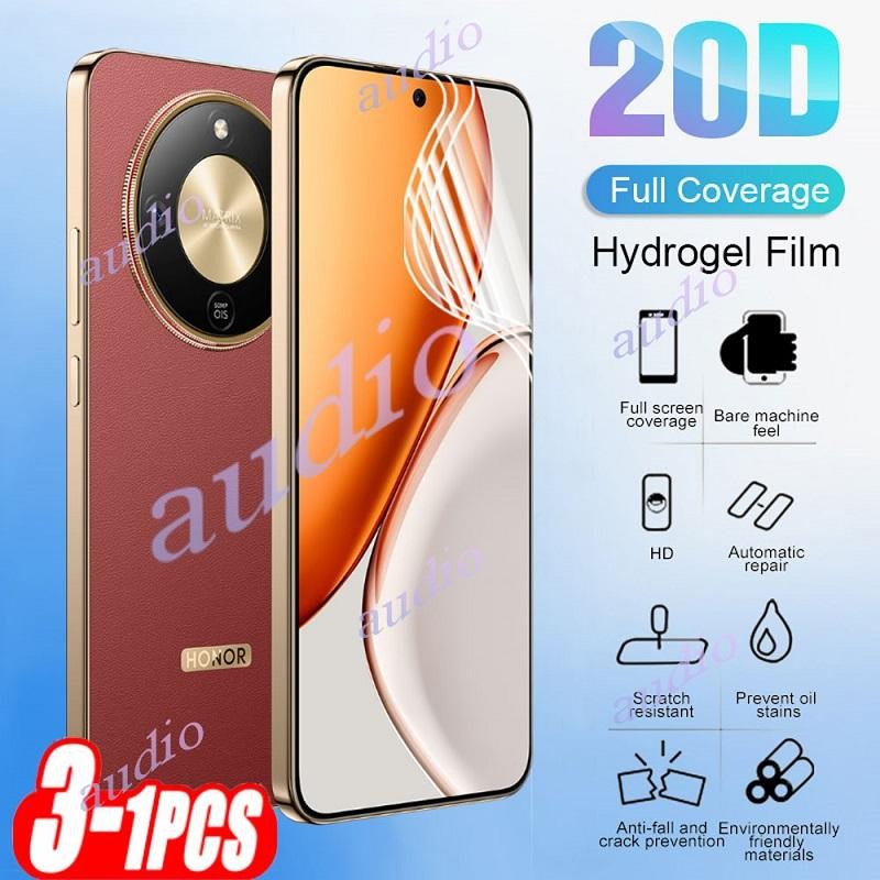 Honor X9d 5G 3 ชิ้น 20D Full Coverage Hydrogel ฟิล์มสําหรับ HONOR X9d X9D HonorX9d 5G 2025 ป้องกันหน