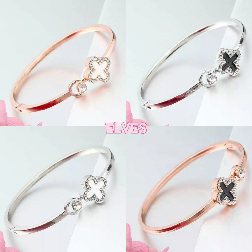 Elves พร้อมส่ง💟2026กําไลข้อมือดอกไม้ สร้อยข้อมือ เครื่องประดับแฟชั่น สไตล์เกาหลี ราคาลดพิเศษ(BRL-3/BRL-4）
