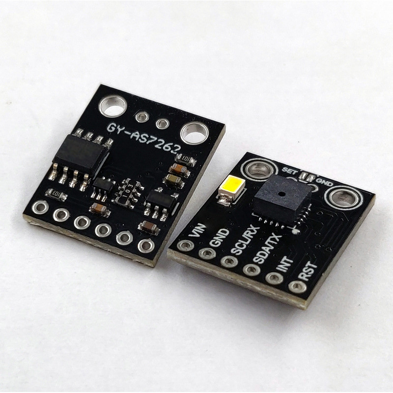 AS7262 AS7263 AS7341 AS7343 แสงที่มองเห็นได้ สีอินฟราเรด เครื่องวัดสเปกตรัมสี เกียร์