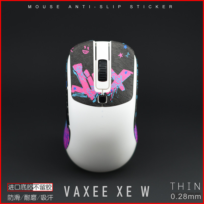 VAXEE XE W เมาส์สติกเกอร์กันลื่น XEW XES E1 XE V2 ดูดซับเหงื่อทนต่อการสึกหรอบางเฉียบ Sw