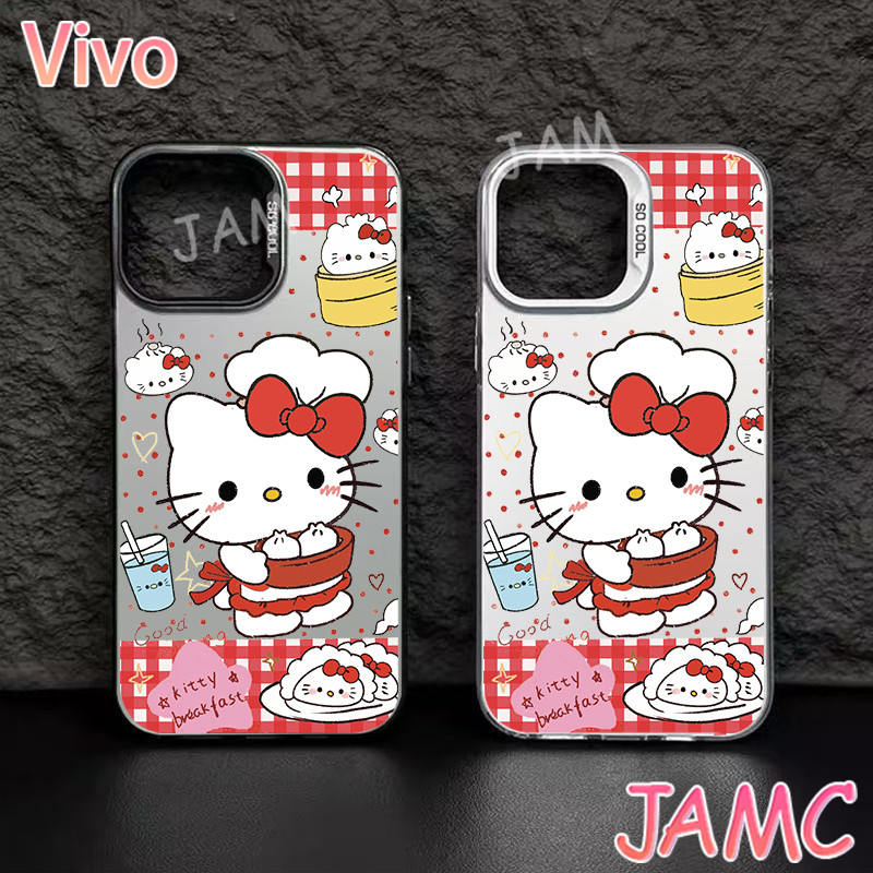 ขนมอบ เคส สำหรับ Vivo Y02 Y93 Y16 Y17 Y33T Y28 Y20 Y21 Y22 Y35 V25 Y77T V27Pro Y36 Y50 Y51 Y31 A Y53