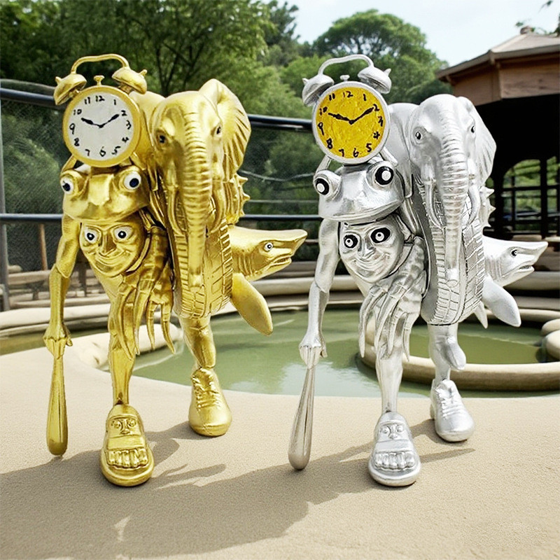 รุ่นทองเย็บมอนสเตอร์ต่างประเทศ AI Shanhai คลาสสิก Hand-Made เครื่องประดับ tuungsahur ตุ๊กตารุ่น Pass