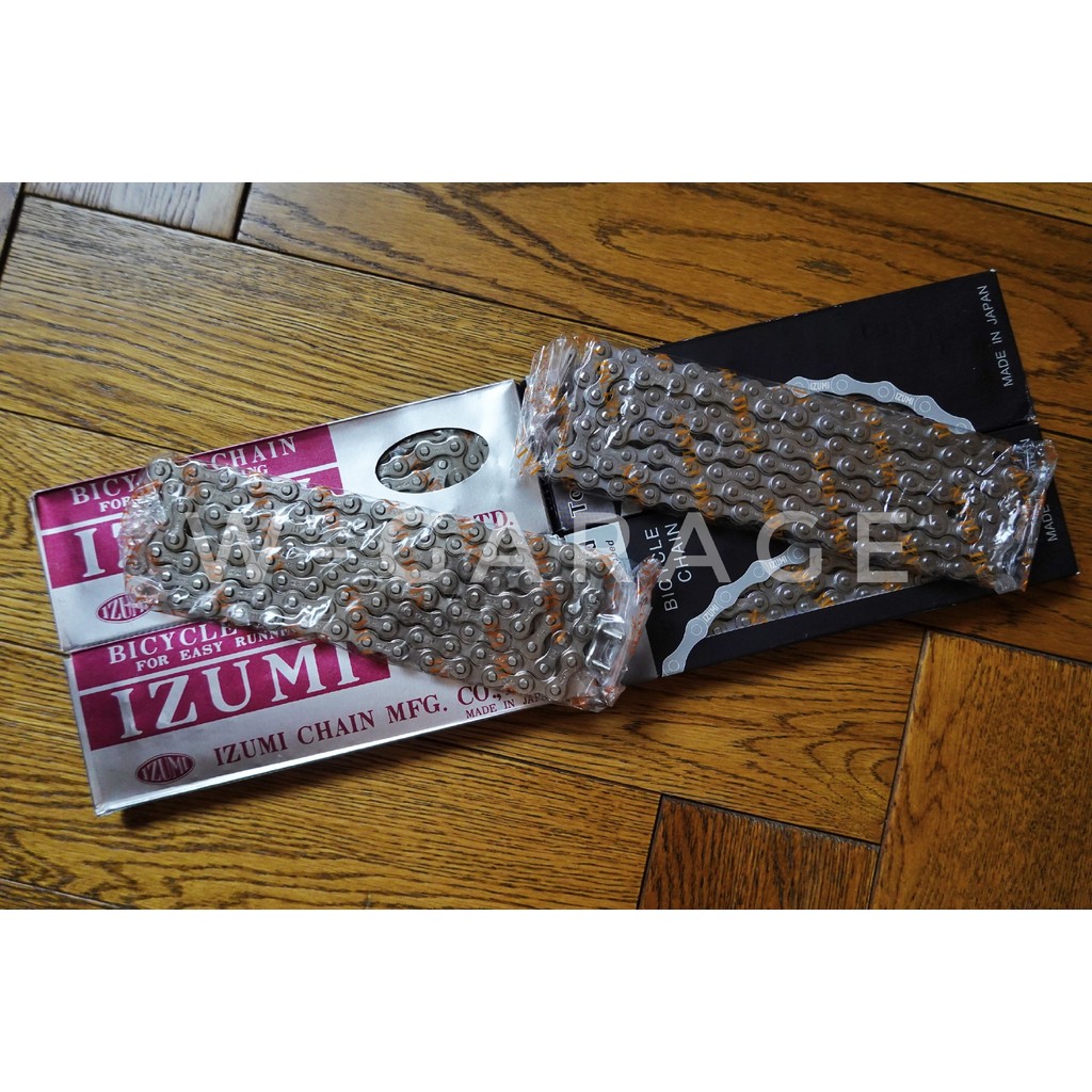 Izumi Chain โซ่สำหรับจักรยาน สแตนเลสมีความทนทานและต้านการเกิดสนิม