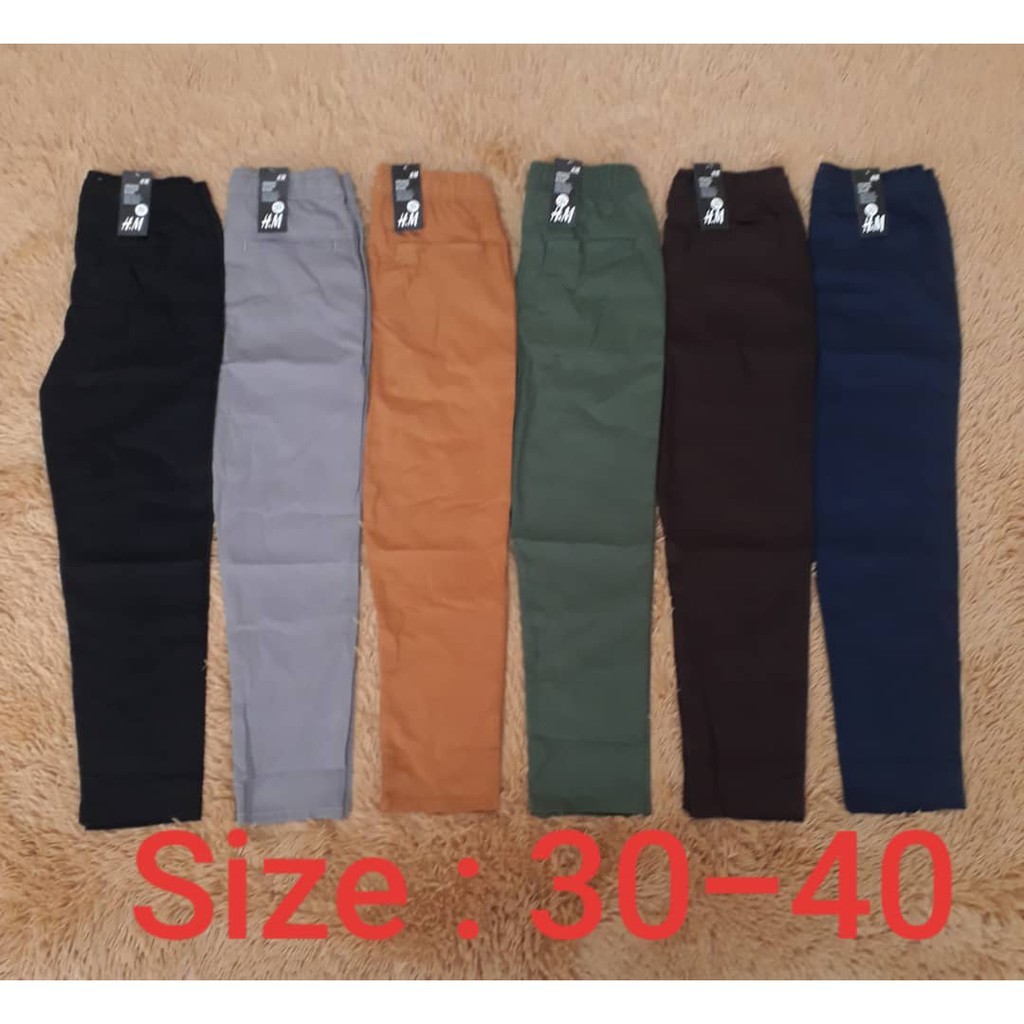 Seluar slack {MSI} กางเกงผู้ชายและผู้หญิง unisex